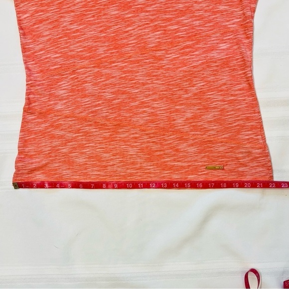 $5 ADD ON with $15+ Bundle  Jones New York 3/4 Sleeve T-shirt Sz XL Coral Orange - Picture 11 of 12